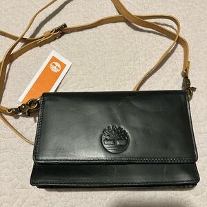 Black Timberline cross body purse.
